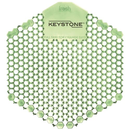 Keystone Wave 3D, Urinal Screen, Cucumber Melon, #6101810